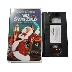 Mrs. Santa Claus VHS Movie G Children and Family Hallmark 1997 Angela Lansbury